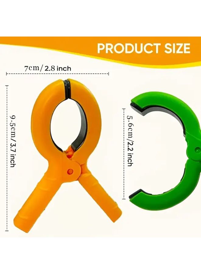8Pcs Heavy Duty Windproof Beach Towel Clips Large Plastic Clothespins Securing Towels Poolside - Image 3