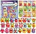 PLOUGVI 24Pcs Valentines Day Gifts for Kids Monster Heart Squishy Toys with Cards for Galentines School Gift Exchange Classroom Prizes Bag Stuffers Party Favors - Image 2