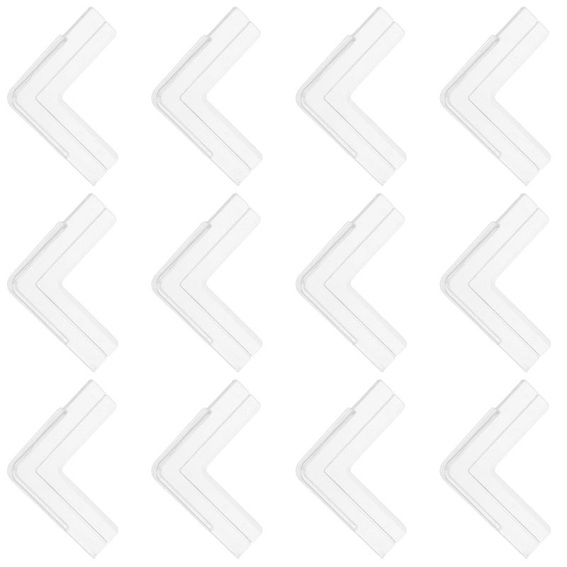 حراس زوايا PVC 20 قطعة واقيات الحواف للمكاتب والنوافذ والأثاث واقيات الاصطدام المضادة للصدمات - Image 2