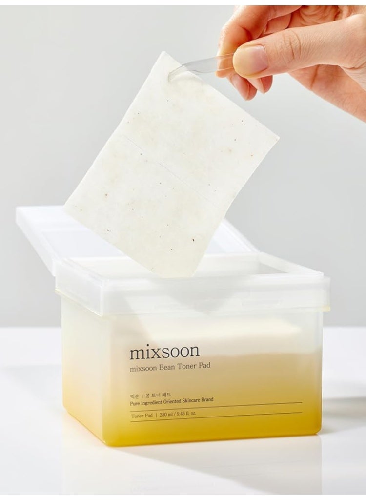 Mixsoon Bean Toner Pad – Toner Pads Infused with Bean Extract for Hydration and Skin Renewal 280ml - Image 3