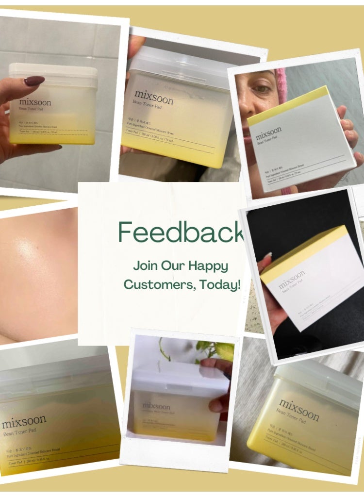 Mixsoon Bean Toner Pad – Toner Pads Infused with Bean Extract for Hydration and Skin Renewal 280ml - Image 2