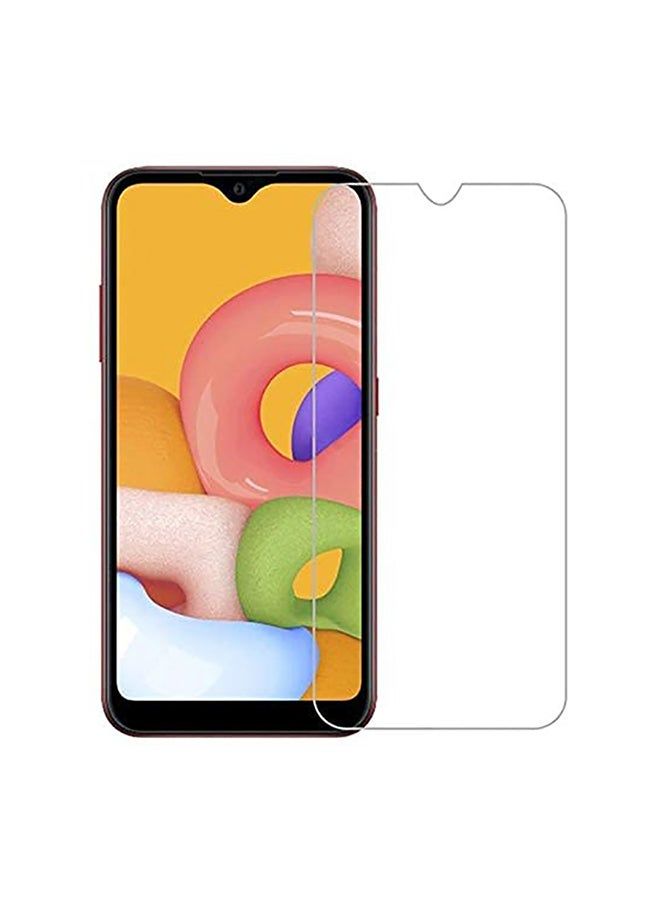 IAF Tempered Glass HD Screen Protector For Samsung A01 Clear