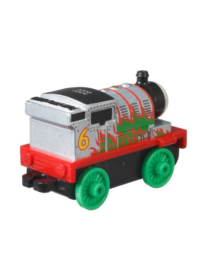 THOMAS & FRIENDS توماس وأصدقاؤه مغامرات بيرسي كروم مع لهب أخضر GYV66 محرك معدني - Image 2