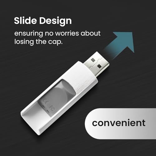 MMOMENT MU39 256GB USB 3.1 Gen1 Flash Drive, Read Speed up to 100MB/s, Retractable Design Thumb Drive - Image 4