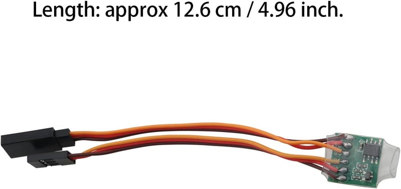 كلاراكو عاكس إشارة الدوران العالمي من كلاركو، قطعتين، لجهاز التحكم عن بعد، لعتاد توجيه الطائرات، باللونين البرتقالي والأسود - Image 2