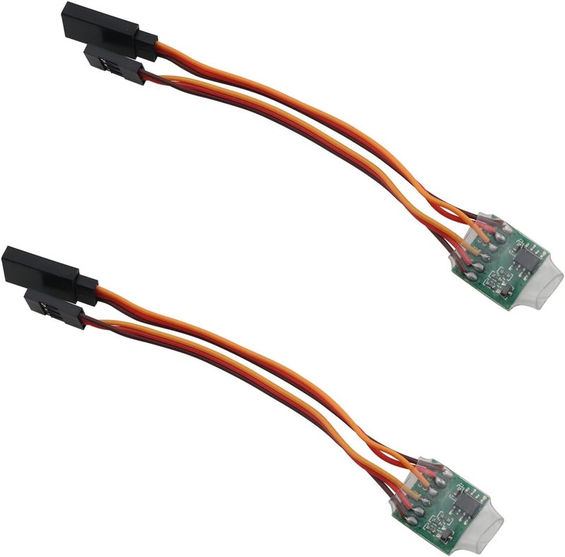 كلاراكو عاكس إشارة الدوران العالمي من كلاركو، قطعتين، لجهاز التحكم عن بعد، لعتاد توجيه الطائرات، باللونين البرتقالي والأسود - Image 1