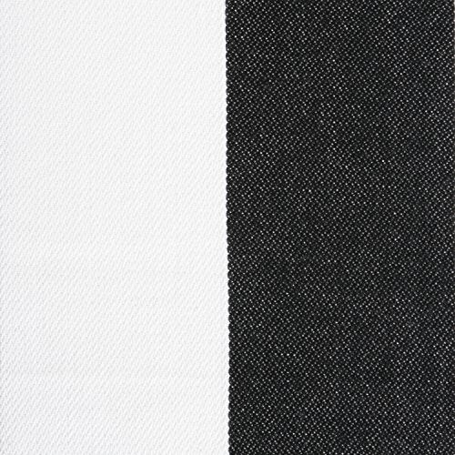 DII Cabana Dobby Stripe Tabletop Collection, 18x108-inch Table Runner, Black & White - Image 2