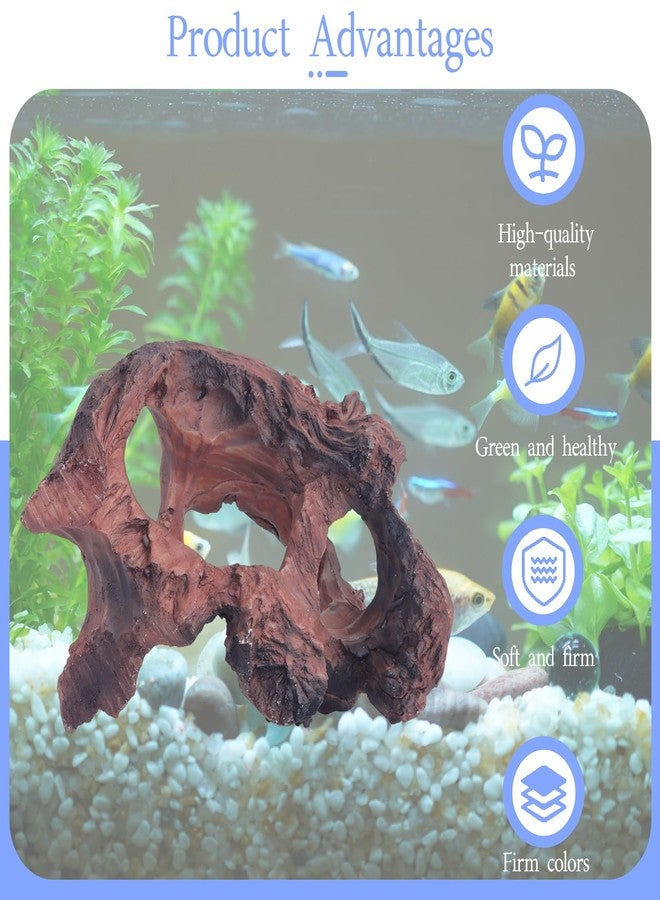 Saim Resin Driftwood Aquarium Decoration Realistic Aquascaping Fish Tank Decorations for Freshwater & Reptile Fish Tanks Reptile Tank Decor - Image 5