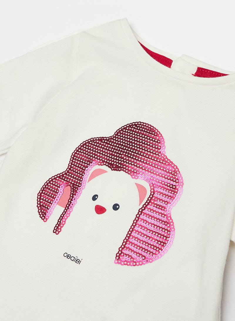 Okaidi OBaiBi By Okaidi Baby Girls Tshirt - Image 3