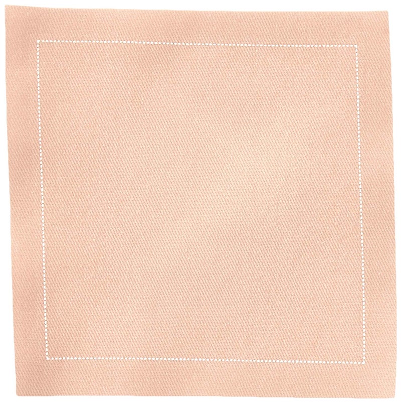 Five Star Napkins Luxury Cotton Cloth Cocktail Napkins - Bar Napkins, Party Napkins, Beverage Napkins, Events, Holiday, Wedding, Birthday, Parties - 4.5" x 4.5" - Disposable (50 x) Nude - Image 2
