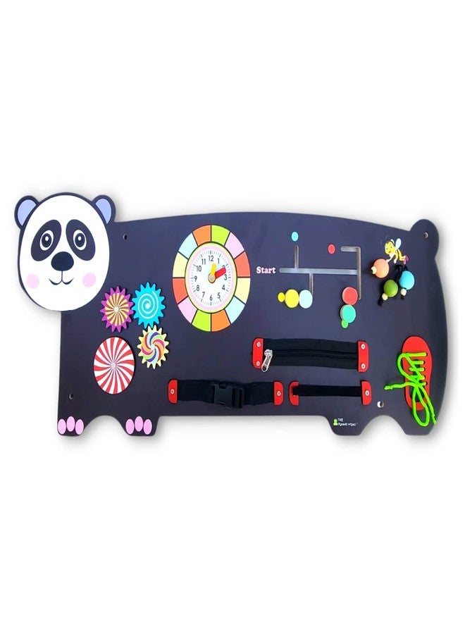 The Funny Mind Oreo 9+Montessori Wooden Educational Nursery Activity Wall Panel for Preschool, Creche, Daycare, Kids, Toddlers, and Babies 1, 2, 3, 4, 5, 6, 7, 8+ Years Old Toys - Image 1