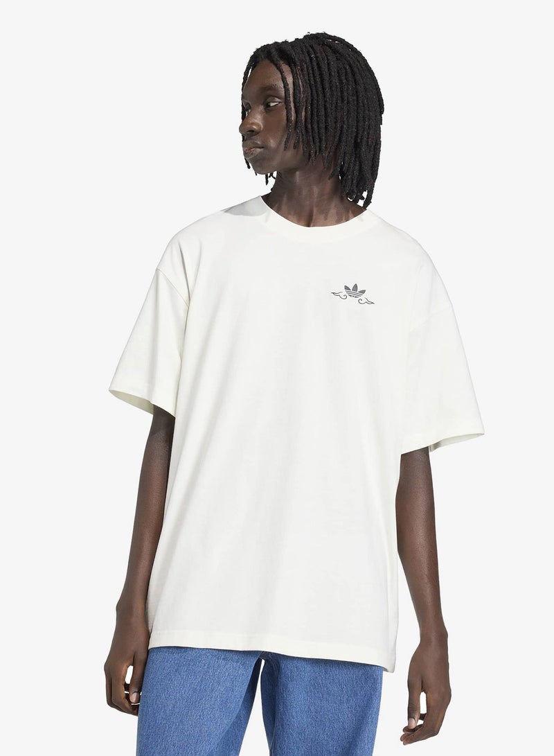 Adidas Japanese Forg Graphic T-Shirt - Image 1