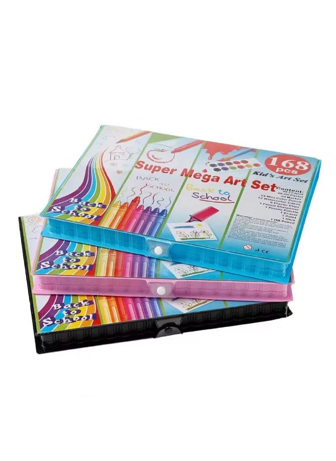 Generic Material Painting Art Stationery 168 Pcs  - Image 2