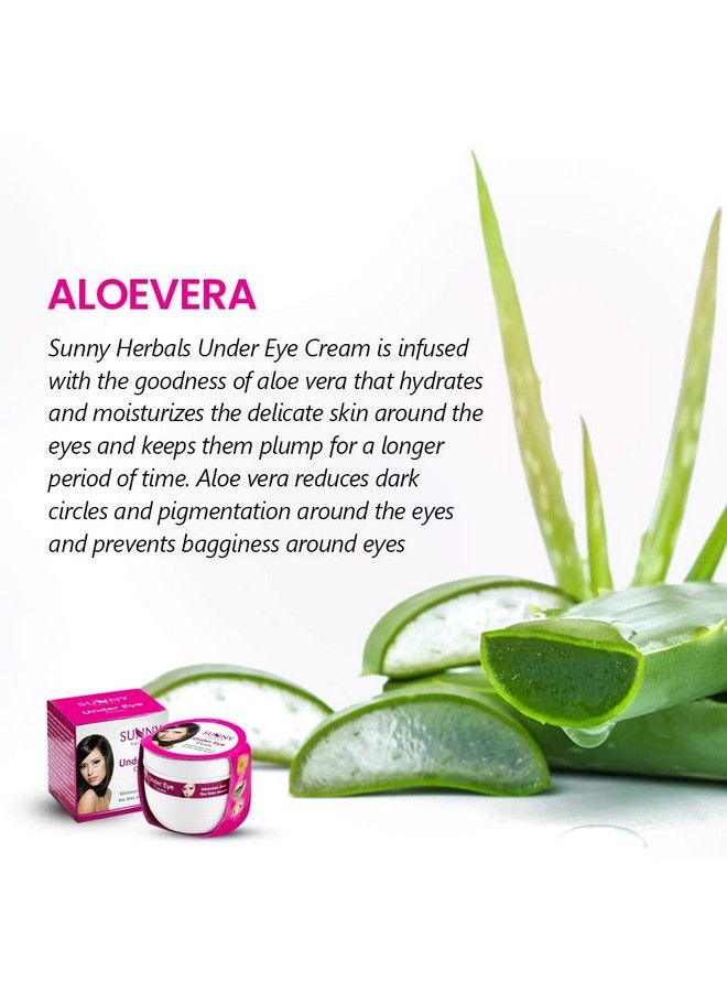 Sunny Under Eye Cream(50 Gm) & Anti Aging Lotion(80 Ml) ; Revitalizes Skin Around The Eyes ; Reduces Puffiness Minimizes Dark Circles ; Reduces Ageing Signs & Gives Younger Look By Restoring Skin Moisture - Image 5