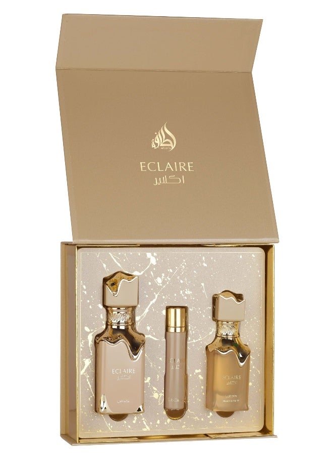 Lattafa Giftset Eclaire - 12Ml - Hairmist - Image 1