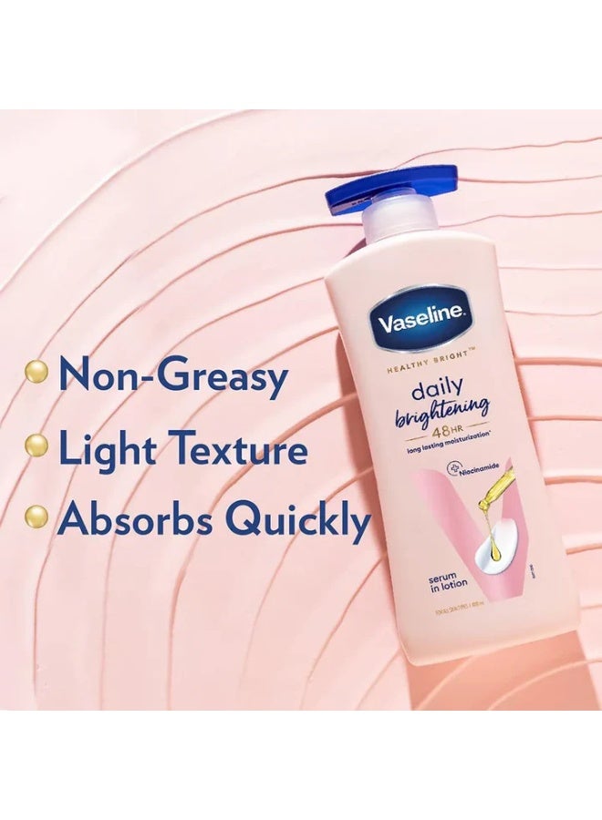 Vaseline Daily Brightening 48hr Moisturization Lotion 400ml