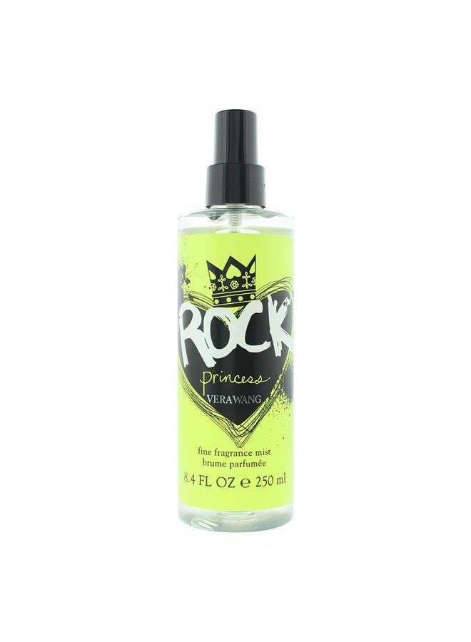 Vera Wang Rock Princess Body Mist 8 fl oz (Pack of 1), Notes of Peach, Jasmine, and Vanilla, Women's Fragrance, Long Lasting, Everyday Fragrance - Image 1