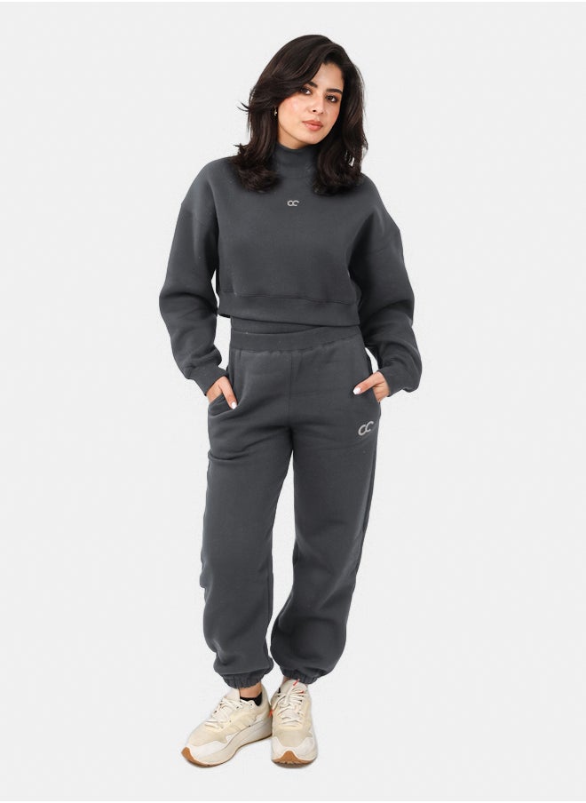 SHECHICK Shechick Iconic Dark Grey Sweatpants  - Image 2