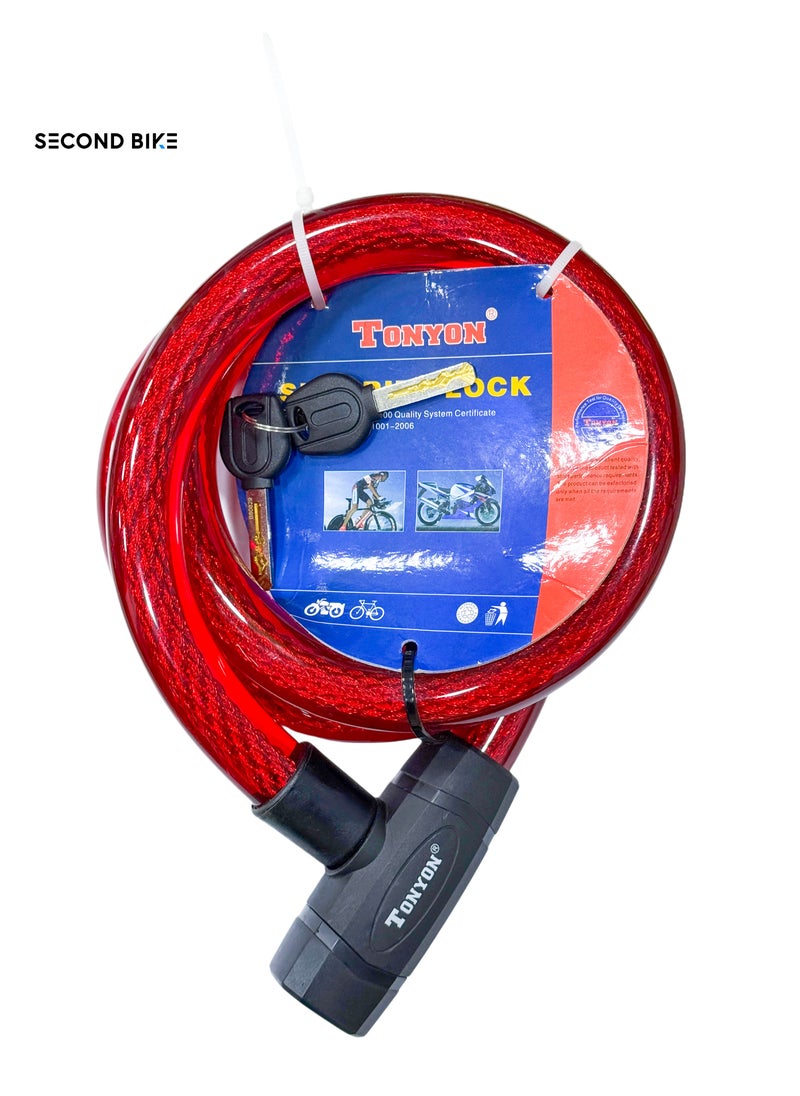 TONYON Huge, durable, high-quality lock for bicycles and motorcycles  - Image 1