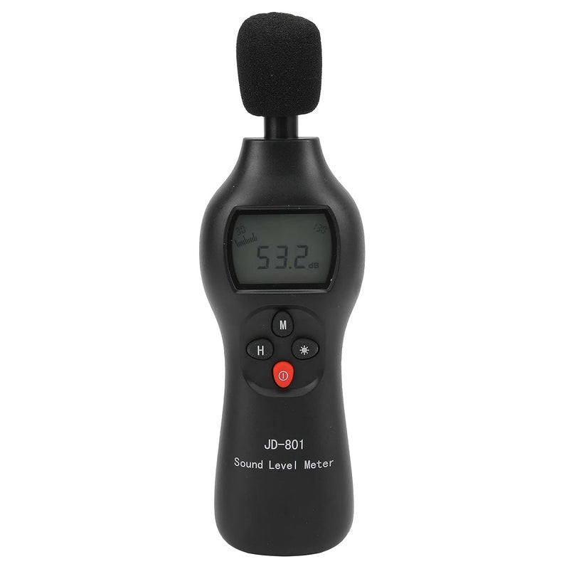 Digital Noise Detector Sound Meter Portable LCD Decibel Reader For Home And Construction Site - Image 1