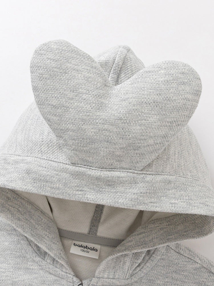 Balabala Girls' Hoodie Jacket With Embroidery - Image 3