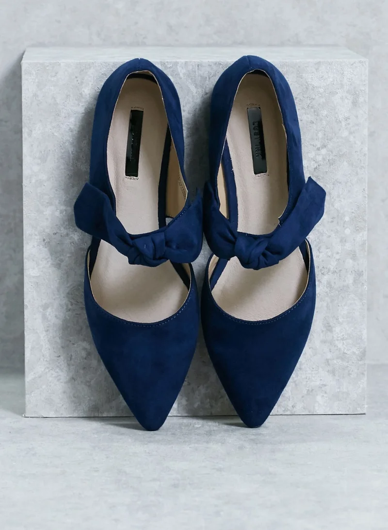 LOST INK Karina Bow Tie Slip On