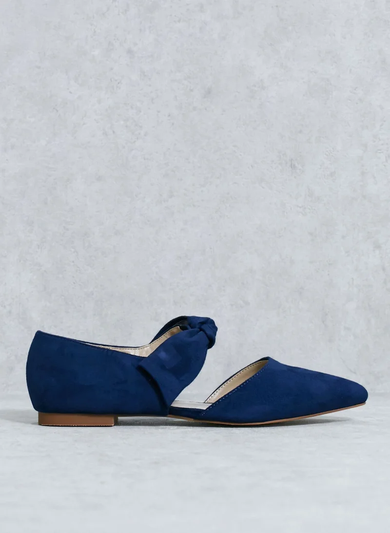 LOST INK Karina Bow Tie Slip On