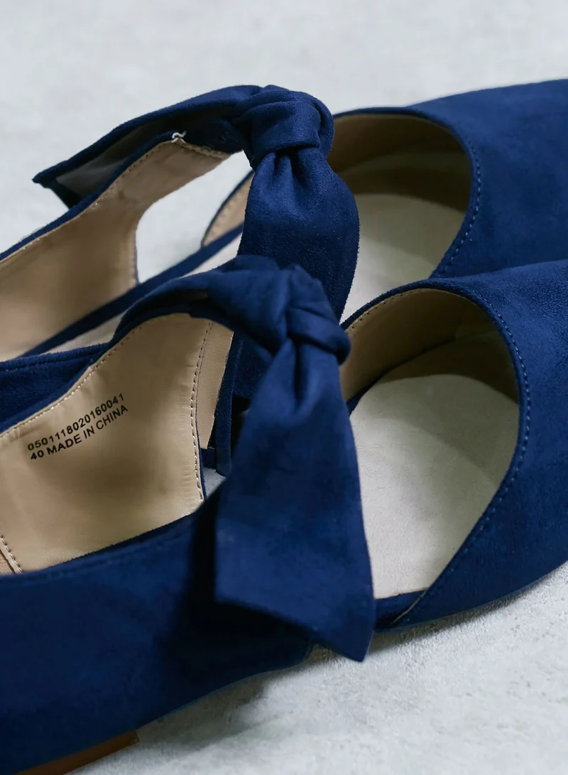 LOST INK Karina Bow Tie Slip On