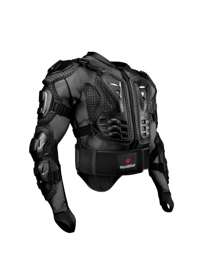 Herobiker Motorcycle Anti-armor Clothing Motorcycle Off-road Riding Anti-fall Knee Protection Elbow Protection Chest Protection Neck Protection Knight Riding Clothing - Image 5