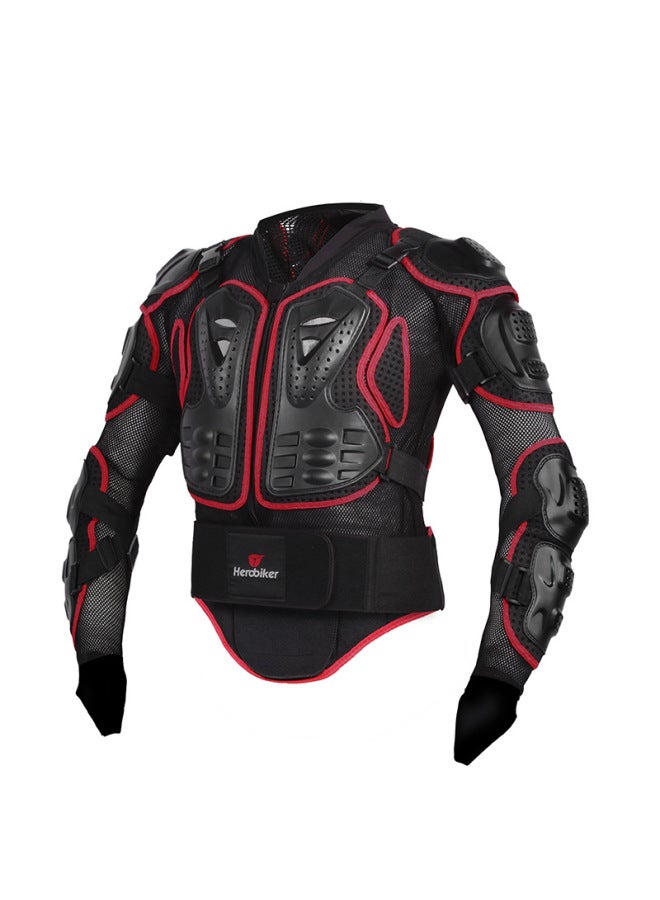 Herobiker Motorcycle Anti-armor Clothing Motorcycle Off-road Riding Anti-fall Knee Protection Elbow Protection Chest Protection Neck Protection Knight Riding Clothing - Image 1