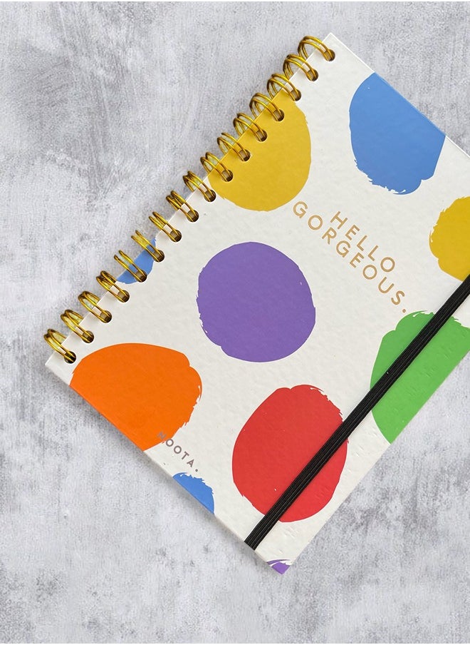 Noota - A5 SPIRAL NOTEBOOK HELLO GORGEOUS - Image 1