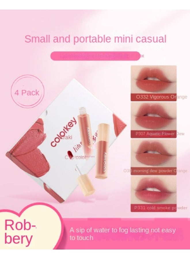 COLORKEY Valentine's Day Gift】lip Gloss Gift Set, Long-lasting Non-smudge Lipstick & Lip Gloss With Premium Feel, Perfect For Girlfriend Or Wife - Image 2