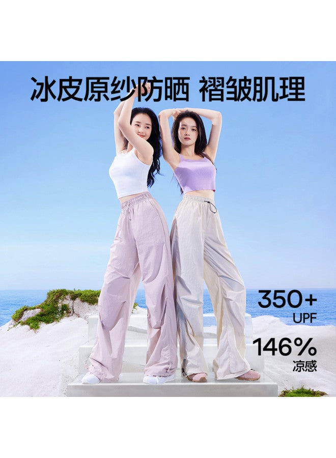 SIINSIIN Ju Jingyi Same Style Women'S Cargo Pants Fleece-Lined Parachute Pants Winter Warm Fashion Casual Pants - Image 4