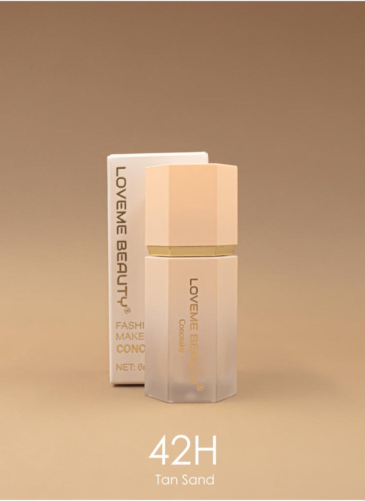 LOVEME BEAUTY Fashion Makeup Concealer Clear Concealer Sandy Tan No. 42h  - Image 2