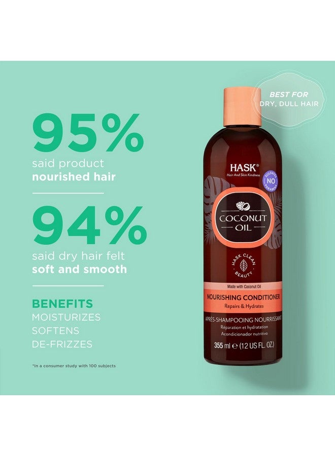 هاسك بلسم مغذي بزيت جوز الهند 355 مل لشعر قوي وصحي - Image 3