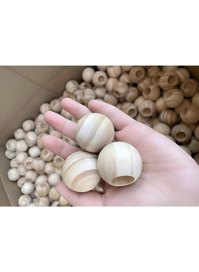 Generic valueable 1 Natural Aromatic Cedar Balls 20 Pieces for Closet and Drawer Storage - Safe Cedar Wood Moth Repellent with Eucalyptus Scent Sachet for Clothing Protection - Image 3