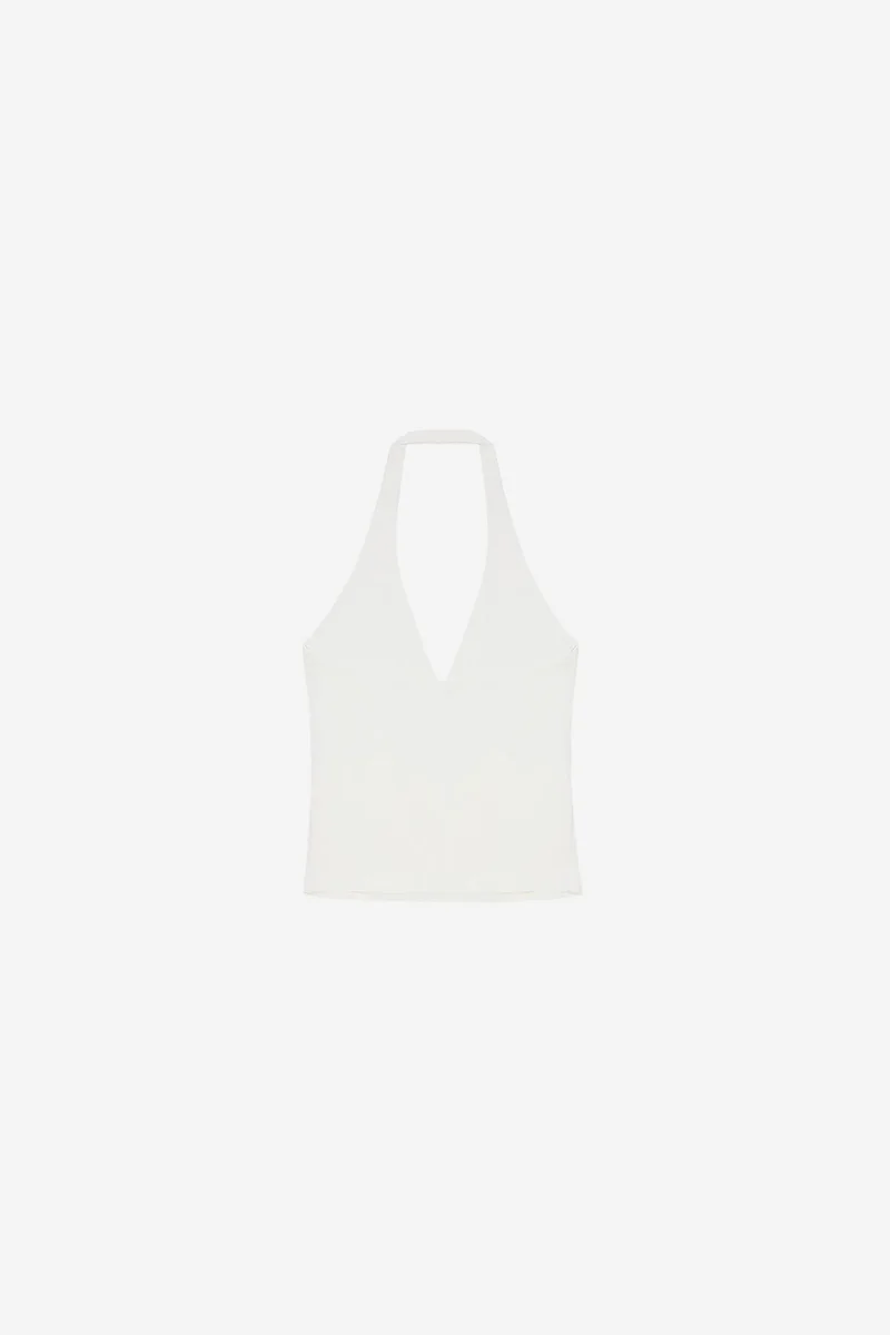 Dilvin White DILVIN Nylon Elastane Blouse for Women | Best Price UAE