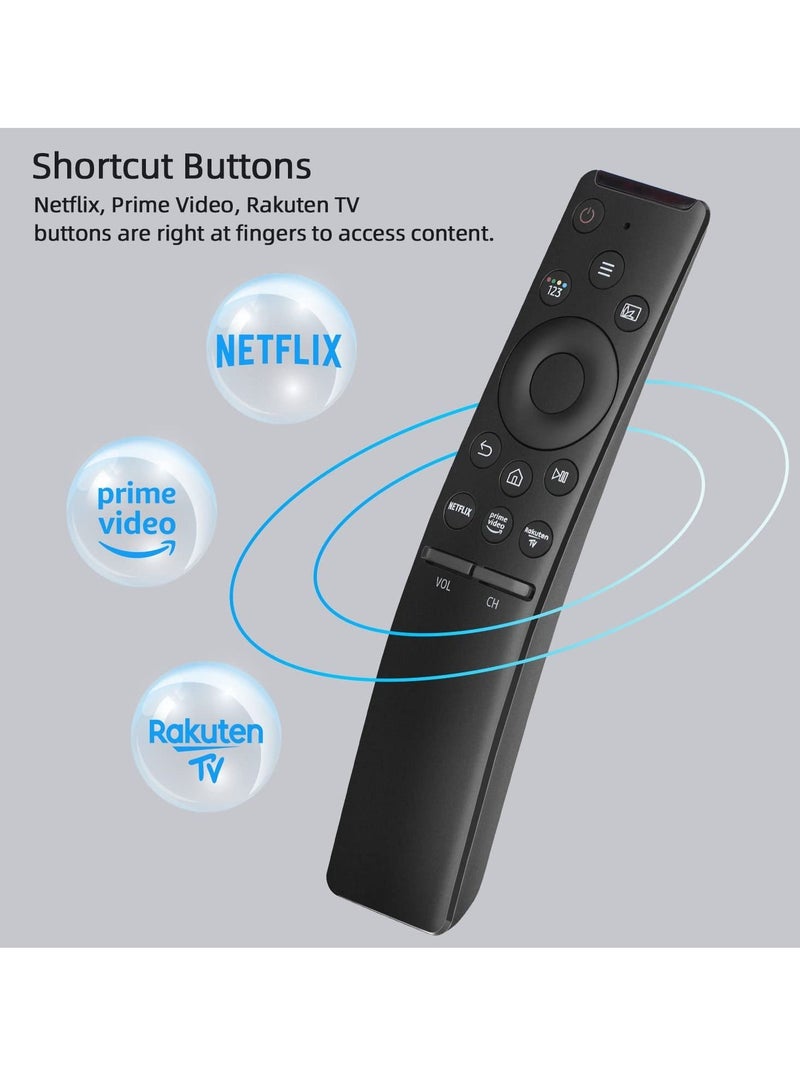 IAF Universal Remote Control Replacement for All Samsung-TV-Remote All Samsung LCD LED QLED HDTV 3D 4K 8K UHD Smart TV, with Netflix, Prime Video Buttons - Image 3