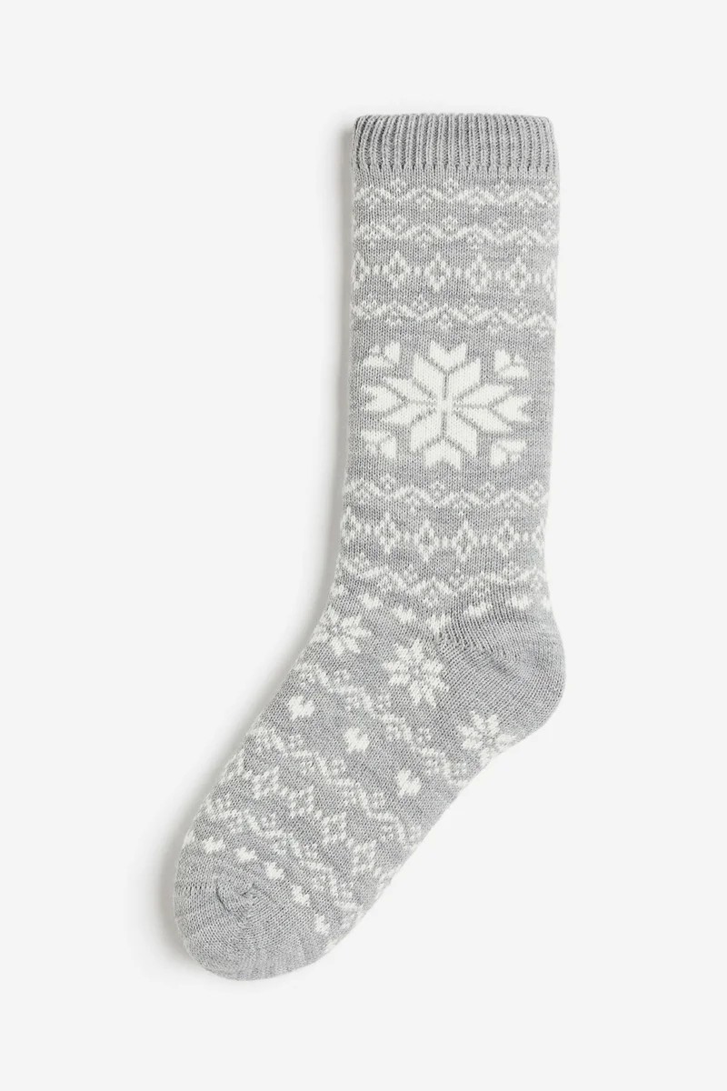 H&M Printed Crew Socks