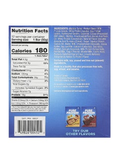 Pure Protein Pure Protein, Gluten Free Bar, Chocolate Mint Cookie , 12 Bars, 1.76 oz (50 g) Each  - Image 2