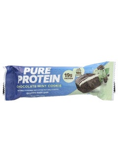 Pure Protein Pure Protein, Gluten Free Bar, Chocolate Mint Cookie , 12 Bars, 1.76 oz (50 g) Each  - Image 3
