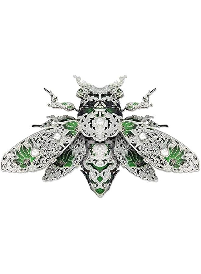 3D Metal Puzzle, Metal Model Kits, Insect Themed Animal Fashion Brooch Assembling DIY 3D Puzzles to Build, 3D Model Building Kits for Teens and Adults, Decoration Gift - Image 5