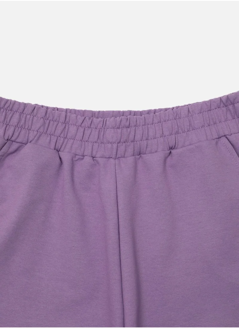trendyol High Waist Knitted Shorts