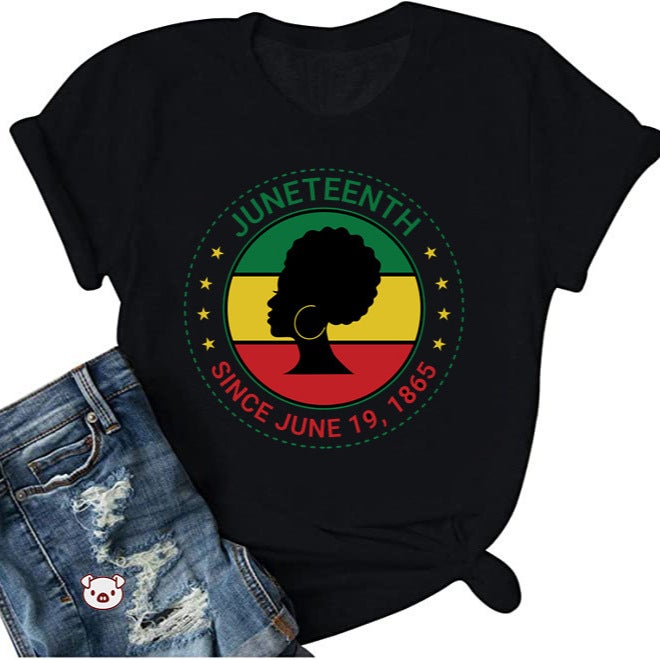 Women'S Top E-Commerce Shein Black Street Printed T-Shirt - Image 5