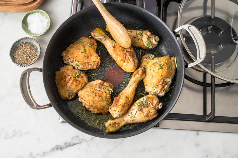 T-fal Tefal H9129944 Shallow pan 30cm, Jamie Oliver, Hard Anodised, Aluminium - Image 5