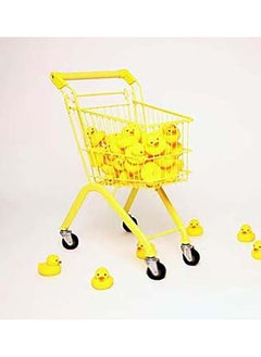 AL BADER Shopping Cart Iron For Kids Children's Toy Supermarket Handcart Mini Shopping Cart Toy Shopping Cart With Sturdy Metal Frame Toddler Shopping Cart Pretend Play Shopping Cart Yellow  - Image 5
