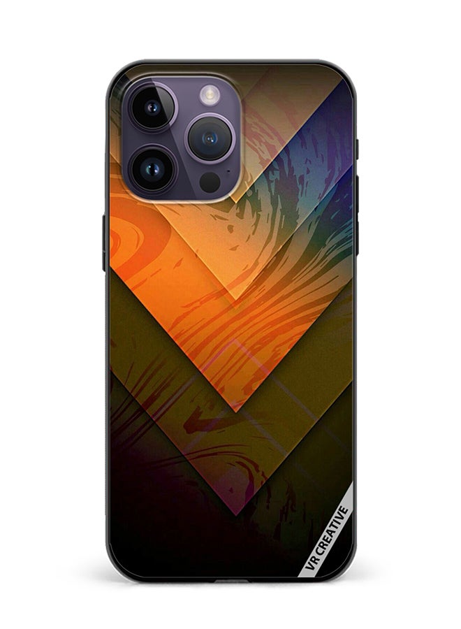 VR CREATIVE Protective Case Cover For Apple iPhone 15 Pro Texture Design Multicolour - Image 1
