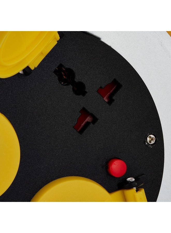 OSHTRACO بكرة كابل أوشتراكو المعدنية 3 طرق للاستخدام الثقيل، بطول 25 متر - Image 3