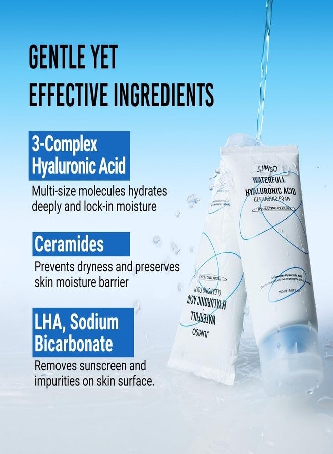 Jumiso - Waterfull Hyaluronic Acid Cleansing Foam 150mL - Image 5