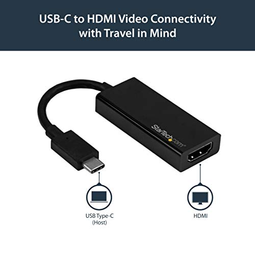 Startech.com USBC To HDMI Adapter with HDR 4K 60Hz Black - Image 3